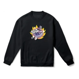 Kız Neşesi Oversize Sweatshirt Ürün Görseli
