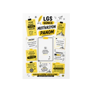 LGS GÜNCE MOTİVASYON PANOSU Poster Ürün Görseli