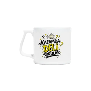 KAFAMDA DELİ SORULAR Artisan Kupa Ürün Görseli