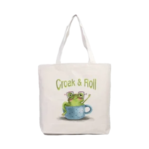 Croak & roll Kanvas Çanta Ürün Görseli
