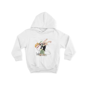 Rocker rabbit Çocuk Hoodie Ürün Görseli