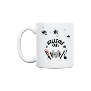 Stranger Things Hellfire Cats Kupa Ürün Görseli