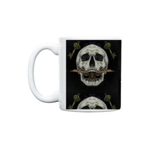 Memento Mori – Death Moth & Skull Kupa Ürün Görseli