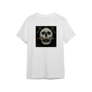 Memento Mori – Death Moth & Skull Oversize Tshirt  Ürün Görseli