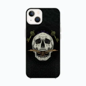 Memento Mori – Death Moth & Skull iPhone MagSafe Kılıf Ürün Görseli