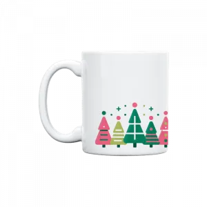 PEMBE YILBAŞI AĞACI, MUTLU YILLAR Kupa Ürün Görseli