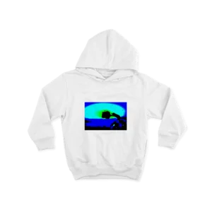 Siyah gül Çocuk Hoodie Ürün Görseli
