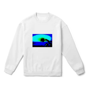 Siyah gül  Oversize Sweatshirt Ürün Görseli