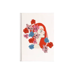 floral thoughts Kanvas Defter Ürün Görseli
