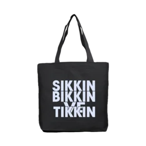 SIKKIN VE DAHA BİR SÜRÜ ŞEY Kanvas Çanta Ürün Görseli
