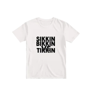SIKKIN AMA BİRAZ DAHA SİYAH Basic Tshirt Ürün Görseli