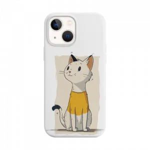 Sarı Kazaklı Kedi iPhone Kılıf Ürün Görseli