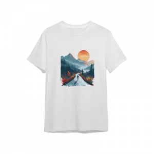 Uzun İnce Yol Oversize Tshirt  Ürün Görseli