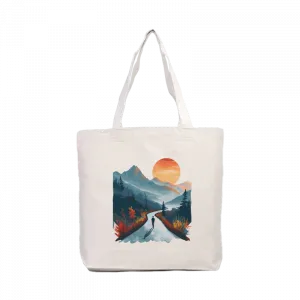 Uzun İnce Yol Kanvas Çanta Ürün Görseli