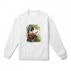 Gitarist Kadın Oversize Sweatshirt Ürün Görseli