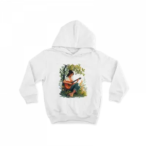 Gitarist Kadın Çocuk Hoodie Ürün Görseli
