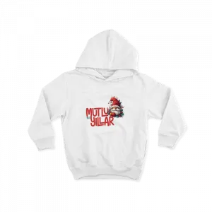 Mutlu (mu?) Yıllar Çocuk Hoodie Ürün Görseli