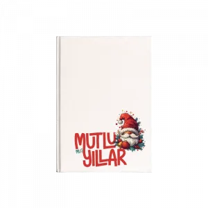 Mutlu (mu?) Yıllar Kanvas Defter Ürün Görseli