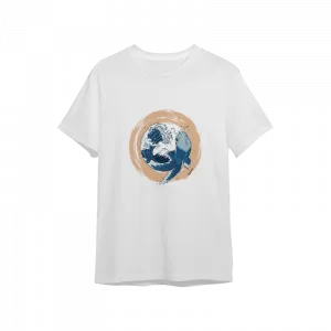THE GREAT WAVE KOİ Oversize Tshirt  Ürün Görseli