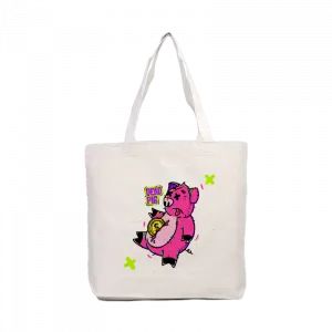 Piggy Bank Kanvas Çanta Ürün Görseli