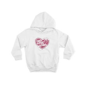 girls support girls - version 2  Çocuk Hoodie Ürün Görseli