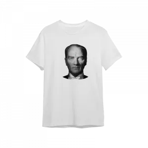 Mustafa Kemal Atatürk Portresi, Mavi Gözlü Oversize Tshirt  Ürün Görseli