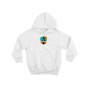 Man with balloons Çocuk Hoodie Ürün Görseli