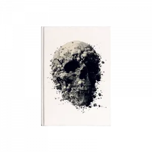 Skull Bubble Kanvas Defter Ürün Görseli