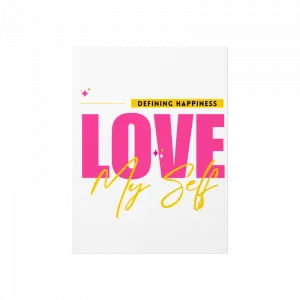 Love My Self Poster Ürün Görseli