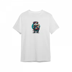 Kayakçı Ayıcık Oversize Tshirt  Ürün Görseli