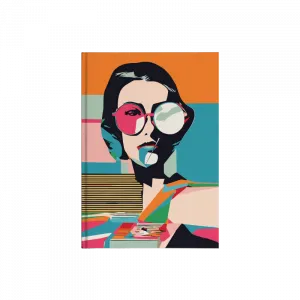 Retro Art Kanvas Defter Ürün Görseli