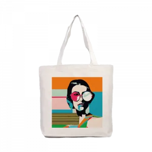 Retro Art Kanvas Çanta Ürün Görseli