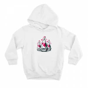 Kalpli yelkenliler, Aşk Gemileri, Sevgililer Günü Hoodie Ürün Görseli