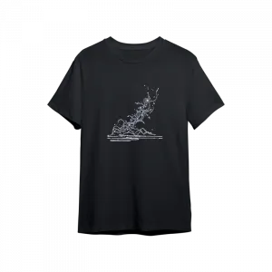 Yıldızlı Gecede Gökyüzü Oversize Tshirt  Ürün Görseli