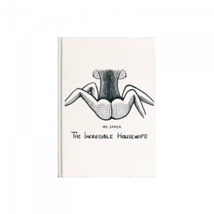 Petrol Serisi 3: Ms.Samsa (The Incredible Housewife) Kanvas Defter Ürün Görseli