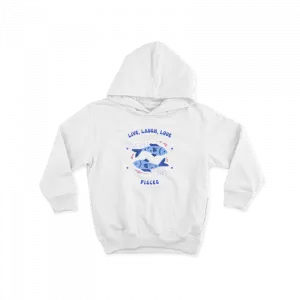 Balık Burcu, Pisces, Yaşa, gül, sev Çocuk Hoodie Ürün Görseli