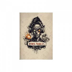 Sonsuz Sırlar, Sizi Bekliyor: Gizemli Yolculuklar! Kanvas Defter Ürün Görseli