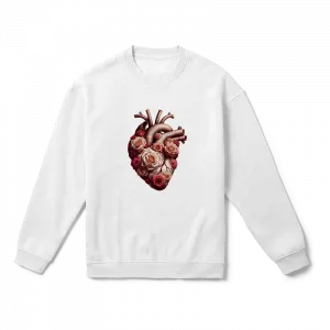 Güllerin Kalbi Oversize Sweatshirt Ürün Görseli