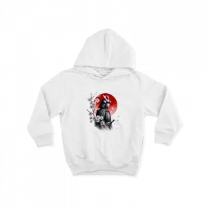 Samuray Ay Işığı Sakura Çocuk Hoodie Ürün Görseli