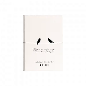 Kuru Bir Elveda Kanvas Defter Ürün Görseli