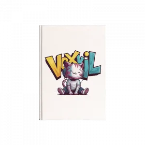 Voxvil Kedisi :) Kanvas Defter Ürün Görseli