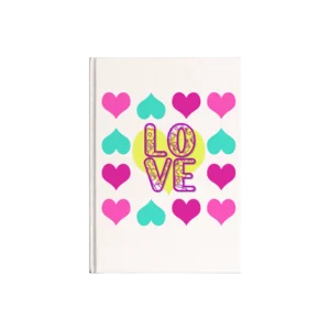 love in color Kanvas Defter Ürün Görseli