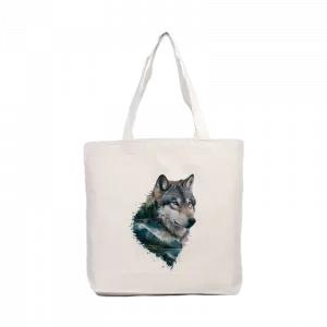 WOLF REFLECTION V3 Kanvas Çanta Ürün Görseli