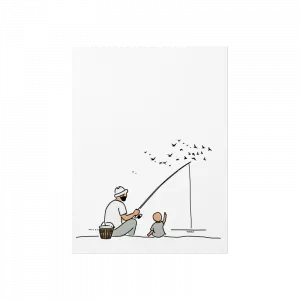 Baba ve Çocuk Poster Ürün Görseli