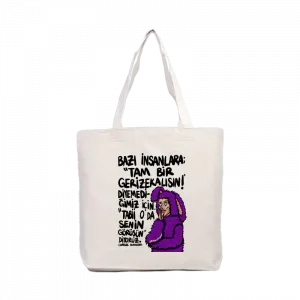 Senin Görüşün Kanvas Çanta Ürün Görseli
