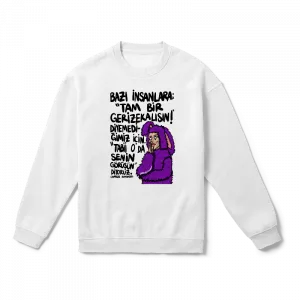 Senin Görüşün Oversize Sweatshirt Ürün Görseli