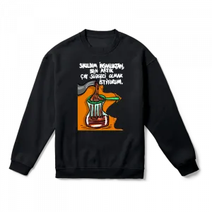 Süzgeç Oversize Sweatshirt Ürün Görseli