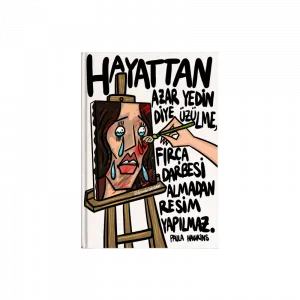 Fırça Darbesi Kanvas Defter Ürün Görseli