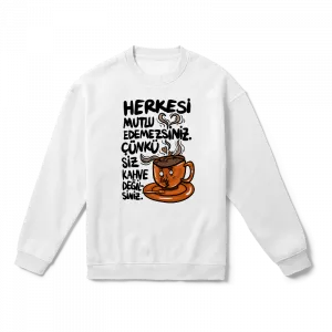 Kahve Oversize Sweatshirt Ürün Görseli