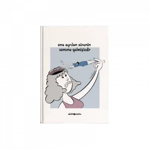 sana ayrıldan sürenin sonuna gelmişizdir Kanvas Defter Ürün Görseli